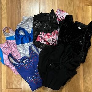 Colorful Gymnastics Leotards Collection